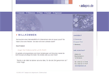 Tablet Screenshot of adapro.de